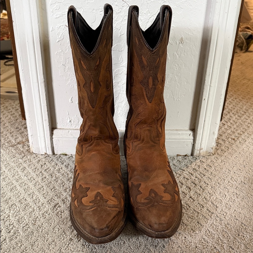Men's Brown Western Boots